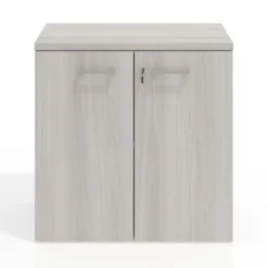 Armario de oficina Basic 2 alturas, medida 78x80 con puertas