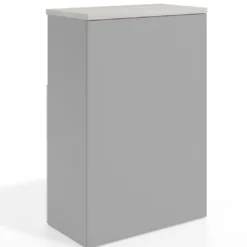Armario de oficina Basic 3 alturas, medida 116x80 con puerta baja