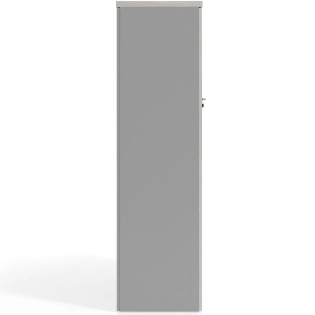 Armario de oficina Basic, medida 155x80cm con puerta