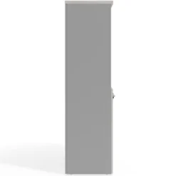 Armario de oficina Basic, medida 155x80cm con puerta baja