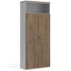 Armario de oficina Colors con puerta+ repisa, medida 236x100