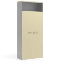 Armario de oficina Colors con puerta+ repisa, medida 236x100