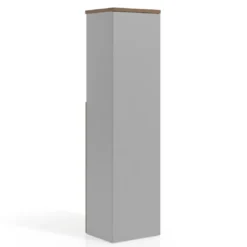 Armario de oficina Colors con puerta mediana, medida 193x50