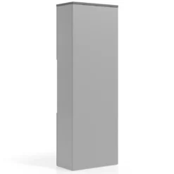 Armario de oficina Colors con doble puerta pequeña, medida 236x80