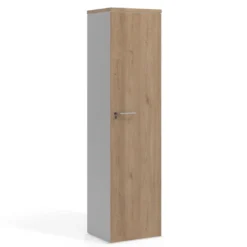 Armario de oficina Colors con puerta alta, medida 193x50