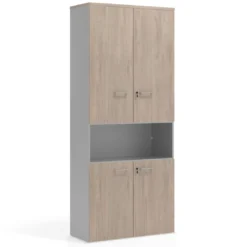 Armario de oficina Colors con doble puerta, medida 236x100