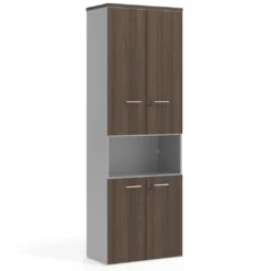 Armario de oficina Colors con doble puerta, medida 236x80