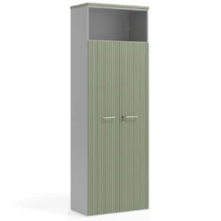 Armario de oficina Colors con puerta+ repisa, medida 236x80
