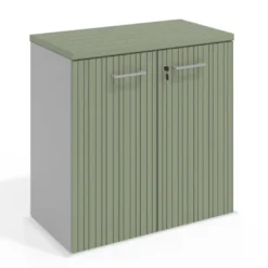Armario de oficina Colors, medida 78x80 con puertas