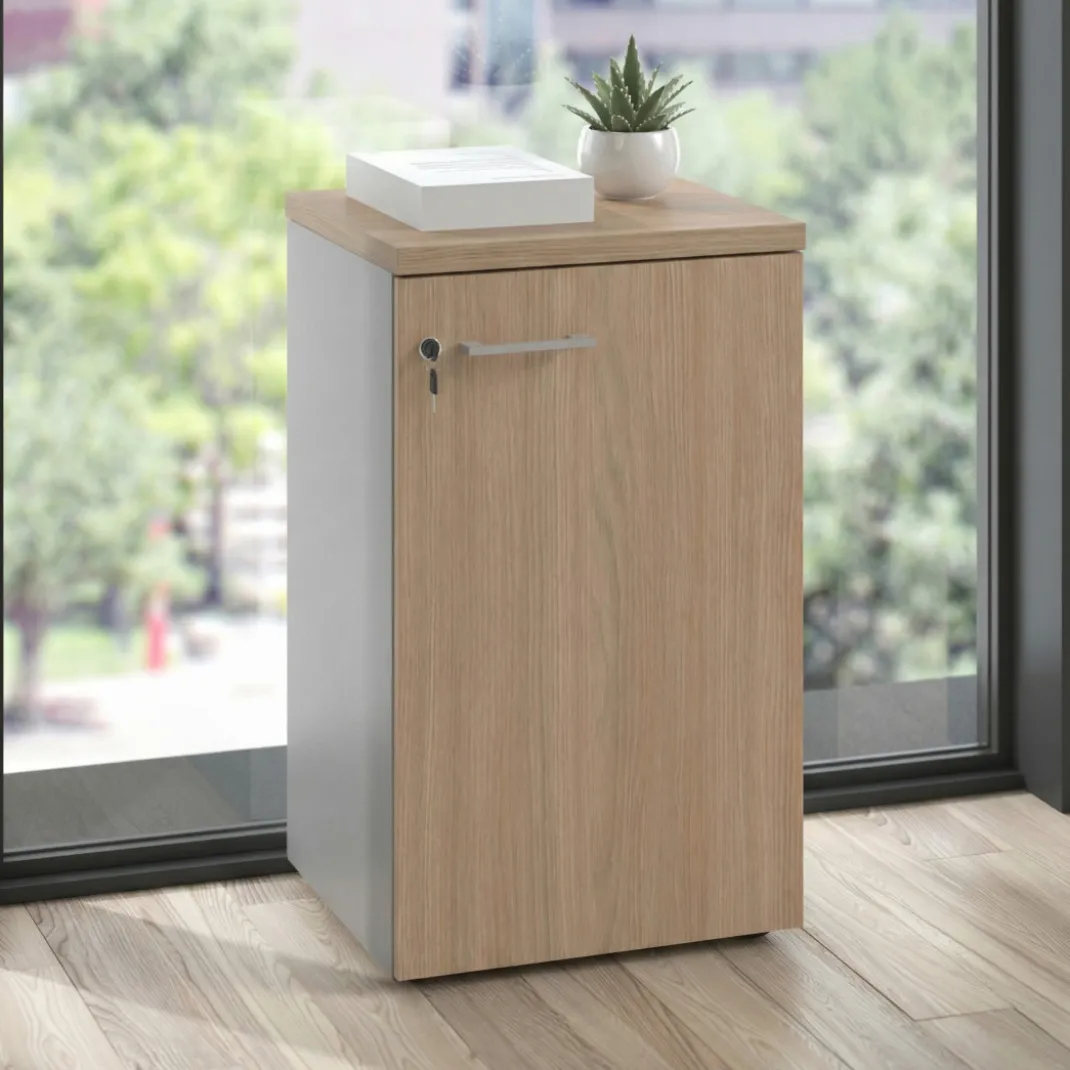 Armario de oficina Colors, medida 78x50 con puertas