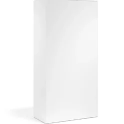 Armario de persiana Strong 185x92cm, estructura blanca