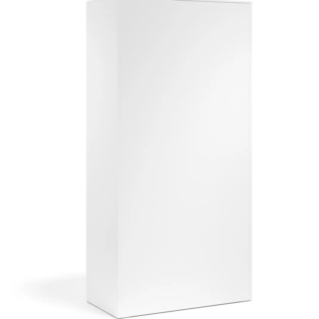 Armario de persiana Strong 185x92cm, estructura blanca