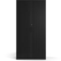 Armario de persiana Strong 185x92cm, estructura negro