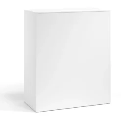 Armario de persiana Strong 109x92cm, estructura blanca