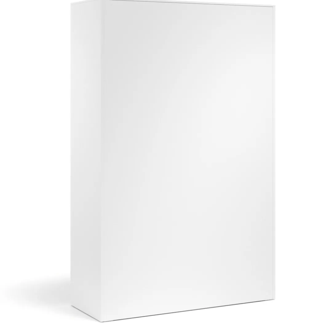 Armario de persiana Strong 185x120cm, estructura blanca