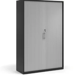 Armario de persiana Strong 185x120cm, estructura negro