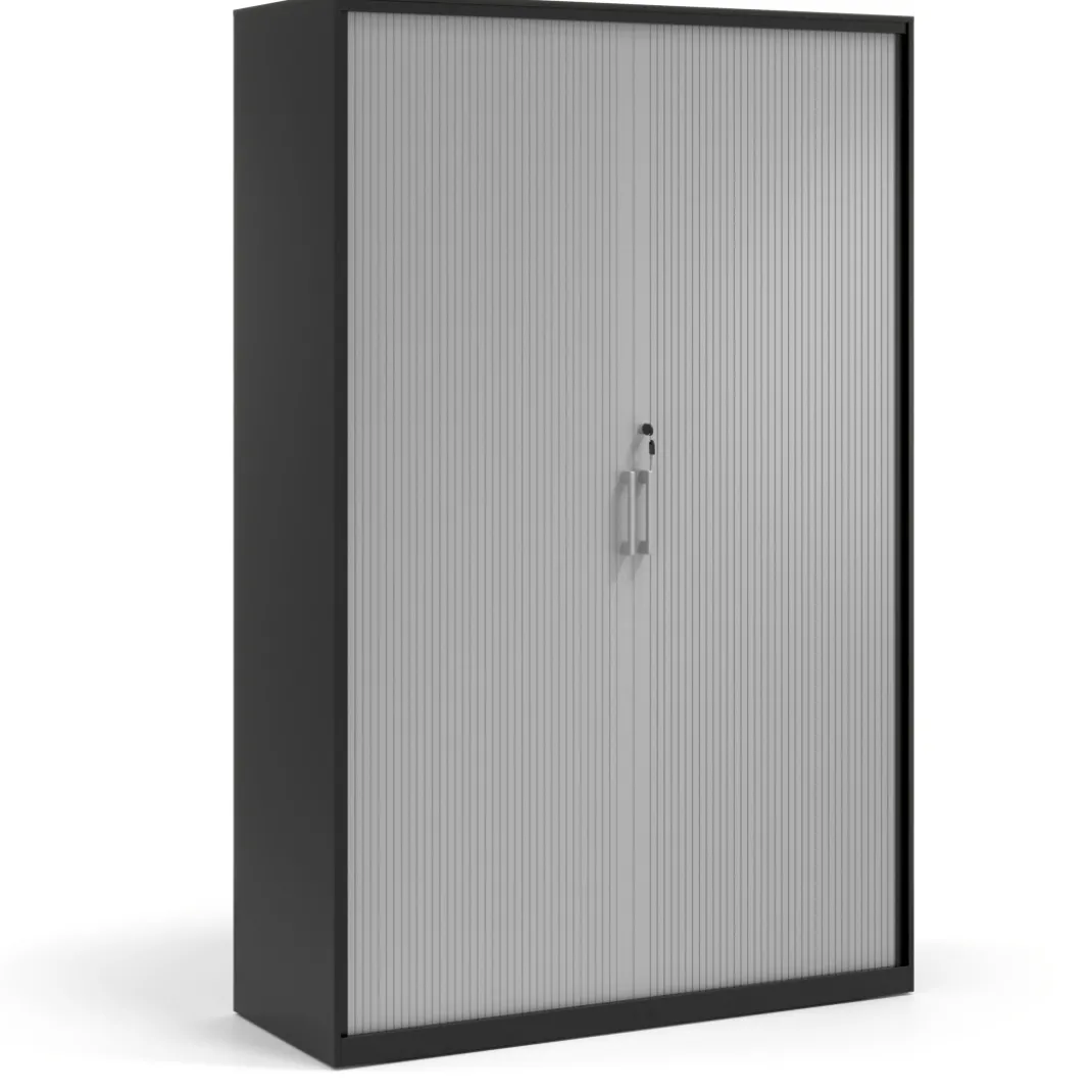 Armario de persiana Strong 185x120cm, estructura negro