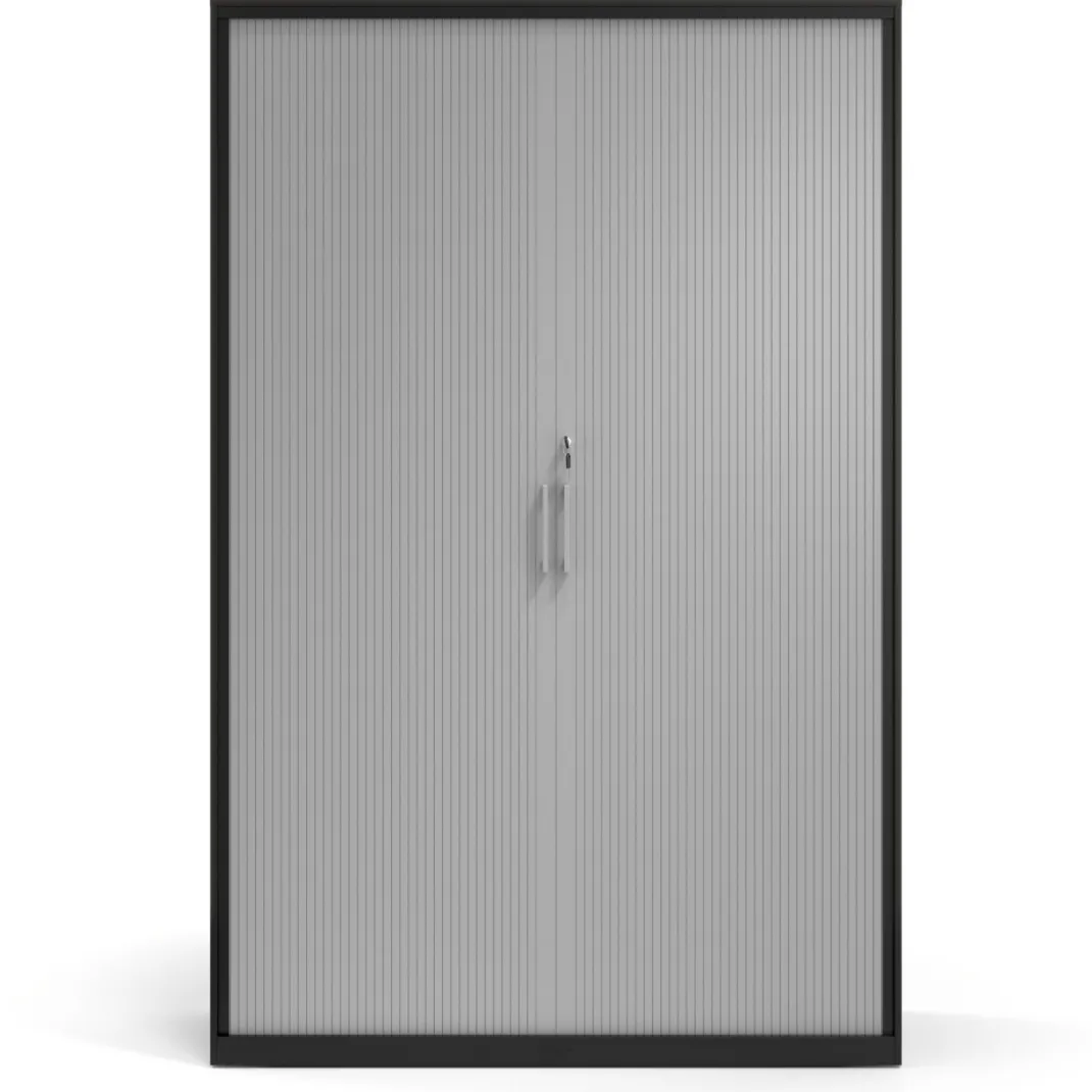 Armario de persiana Strong 185x120cm, estructura negro