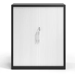 Armario de persiana Strong 109x92cm, estructura negro
