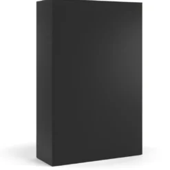 Armario de persiana Strong 185x120cm, estructura negro