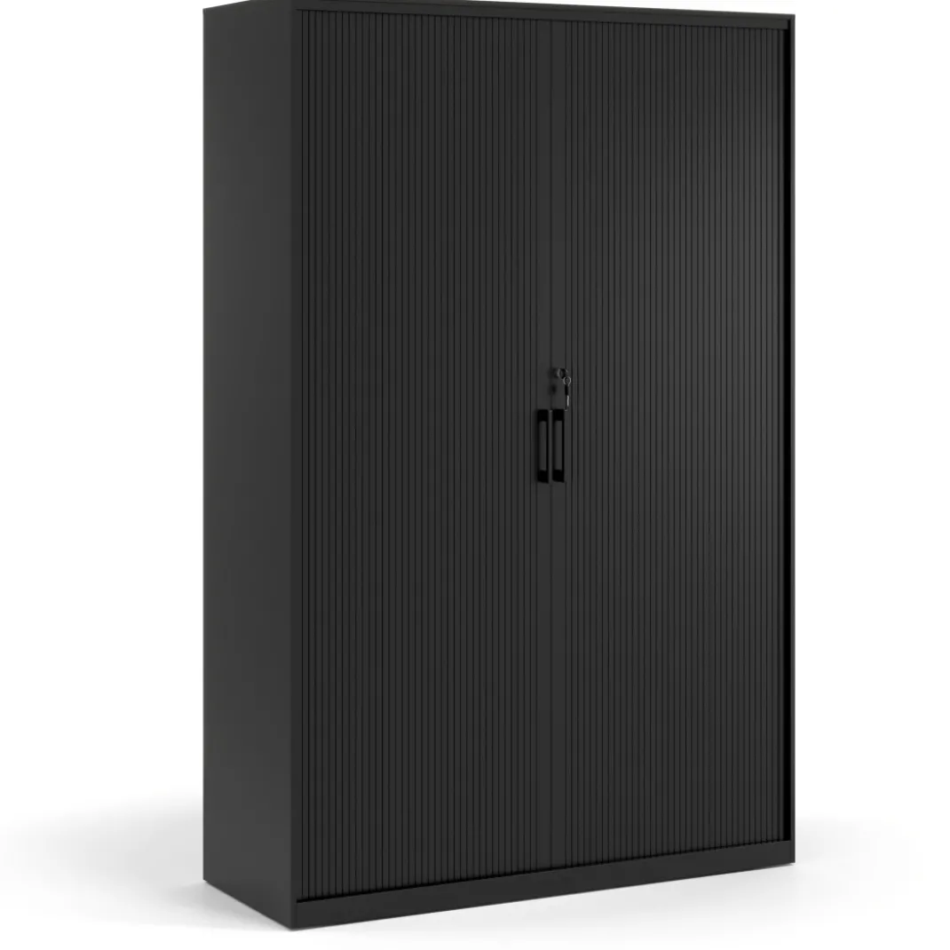 Armario de persiana Strong 185x120cm, estructura negro