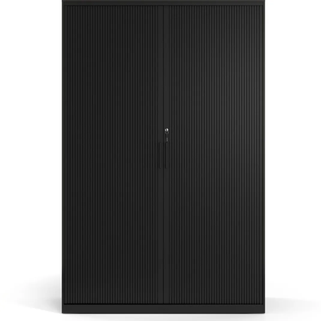 Armario de persiana Strong 185x120cm, estructura negro