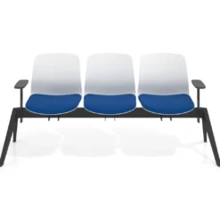 Bancada Sala de Espera Nexus 3 asientos, pata nylon