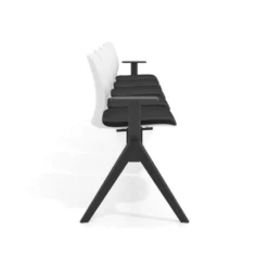 Bancada Sala de Espera Nexus 5 asientos, pata nylon