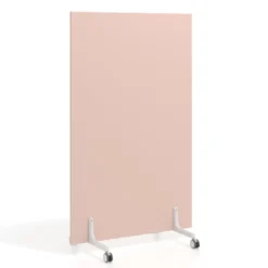 Biombo separador pared móvil Hover en melamina, posición vertical, ancho 100cm