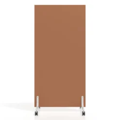 Biombo separador pared móvil Hover en melamina, posición vertical, ancho 80cm