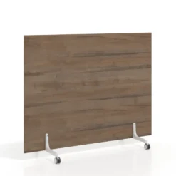 Biombo separador pared móvil Hover en melamina, posición horizontal, alto 120cm