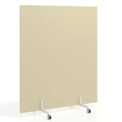 Biombo separador pared móvil Hover en melamina, posición vertical, ancho 140cm