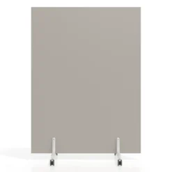 Biombo separador pared móvil Hover en melamina, posición vertical, ancho 120cm