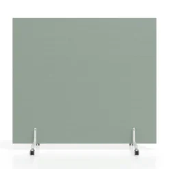 Biombo separador pared móvil Hover en melamina, posición horizontal, alto 140cm