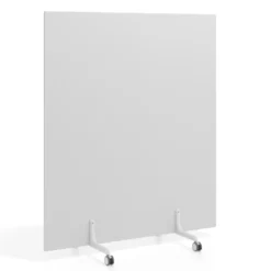 Biombo separador pared móvil Hover en melamina, posición vertical, ancho 140cm