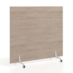 Biombo separador pared móvil Hover en melamina, posición horizontal, alto 140cm