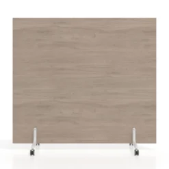 Biombo separador pared móvil Hover en melamina, posición horizontal, alto 140cm