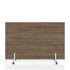 Biombo separador pared móvil Hover en melamina, posición horizontal, alto 100cm
