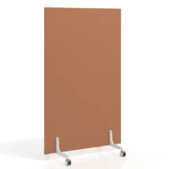 Biombo separador pared móvil Hover en melamina, posición vertical, ancho 100cm