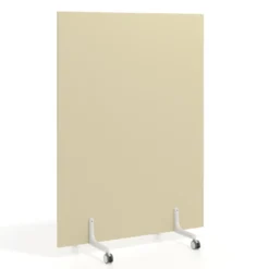Biombo separador pared móvil Hover en melamina, posición vertical, ancho 120cm