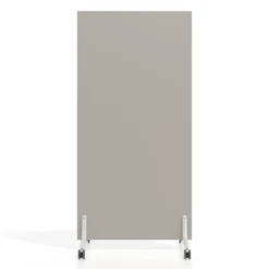 Biombo separador pared móvil Hover en melamina, posición vertical, ancho 80cm