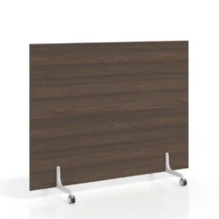 Biombo separador pared móvil Hover en melamina, posición horizontal, alto 120cm