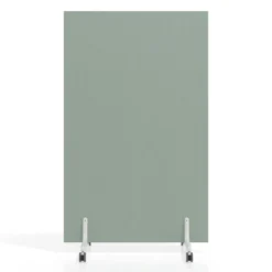 Biombo separador pared móvil Hover en melamina, posición vertical, ancho 100cm