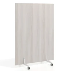 Biombo separador pared móvil Hover en melamina, posición vertical, ancho 120cm