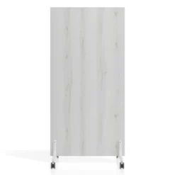 Biombo separador pared móvil Hover en melamina, posición vertical, ancho 80cm