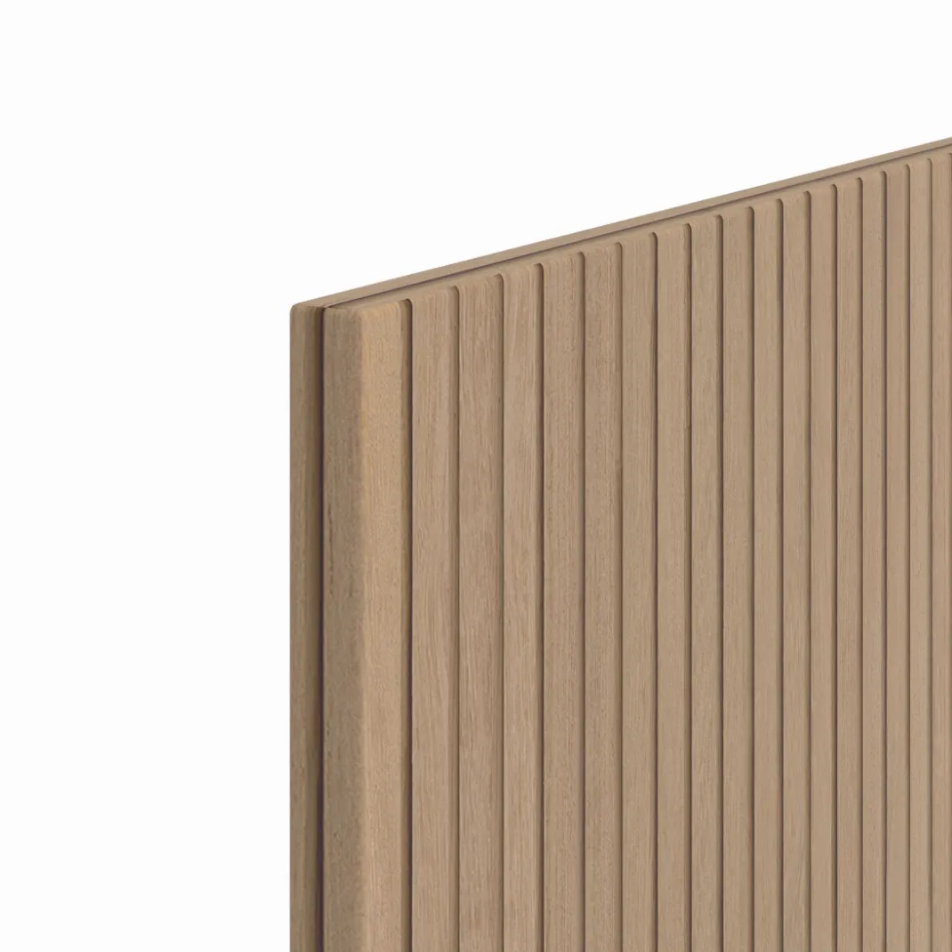 Biombo separador pared móvil Hover en melamina, posición vertical, ancho 80cm