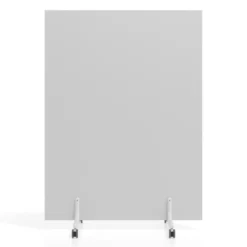 Biombo separador pared móvil Hover en melamina, posición vertical, ancho 120cm