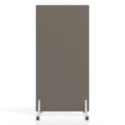 Biombo separador pared móvil Hover en melamina, posición vertical, ancho 80cm