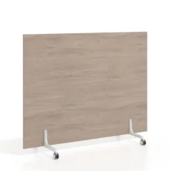 Biombo separador pared móvil Hover en melamina, posición horizontal, alto 120cm