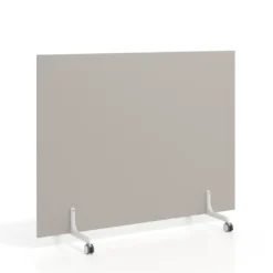 Biombo separador pared móvil Hover en melamina, posición horizontal, alto 120cm